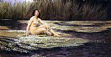 Herbert James Draper The Water Nymph painting